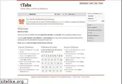 Sites similar to ttabs.com