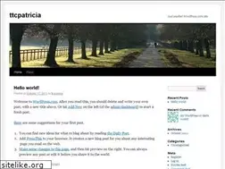 Sites similar to ttcpatricia.wordpress.com