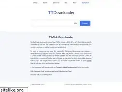 Sites similar to ttdownloader.net
