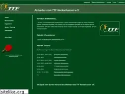 Sites similar to ttf-neckarhausen.de