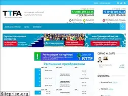 Sites similar to ttfa.ru