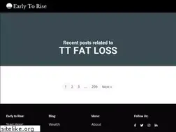 Sites similar to ttfatloss.com