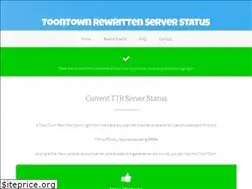 Sites similar to ttrstatus.com