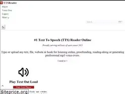 Sites similar to ttsreader.com
