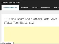 Sites similar to ttublackboard.com