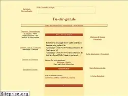 Sites similar to tu-dir-gut.de