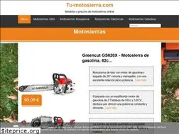 Sites similar to tu-motosierra.com
