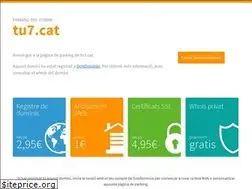 Sites similar to tu7.cat
