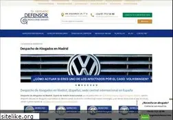 Sites similar to tuabogadodefensor.com