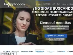 Sites similar to tuappbogado.es