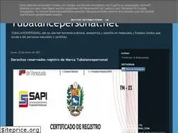 Sites similar to tubalancepersonal.blogspot.com