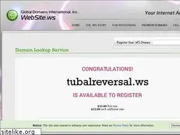 Sites similar to tubalreversal.ws