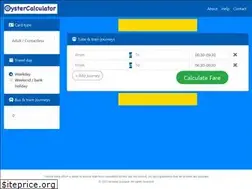 Sites similar to tubecalculator.co.uk