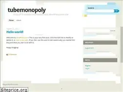 Sites similar to tubemonopoly.wordpress.com
