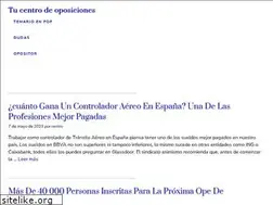 Sites similar to tucentrodeoposiciones.es