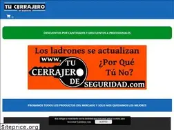 Sites similar to tucerrajerodeseguridad.com
