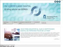 Sites similar to tucertificadodigital.es