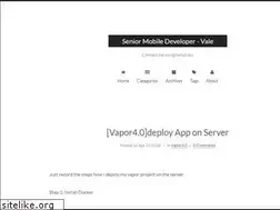 Sites similar to tuchangwei.github.io
