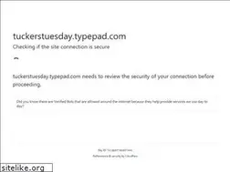 Sites similar to tuckerstuesday.typepad.com
