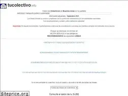 Sites similar to tucolectivo.info