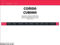 Sites similar to tucomidacubana.com