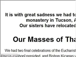 Sites similar to tucsonmonastery.com