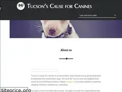 Sites similar to tucsonscauseforcanines.org