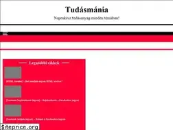 Sites similar to tudasmania.hu