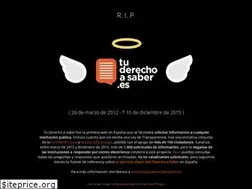 Sites similar to tuderechoasaber.es