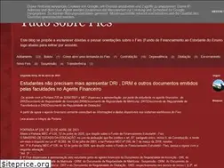 Sites similar to tudosobrefies.blogspot.com
