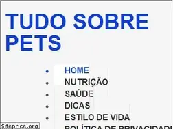 Sites similar to tudosobrepets.com