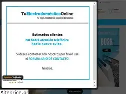 Sites similar to tuelectrodomesticoonline.com