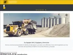 Sites similar to tuequipo.co