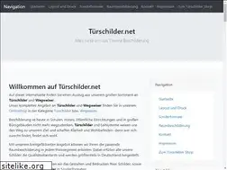 Sites similar to tuerschilder.net