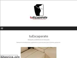 Sites similar to tuescaparate.net