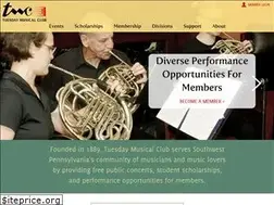 Sites similar to tuesdaymusicalclub.org