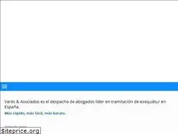 Sites similar to tuexequatur.com