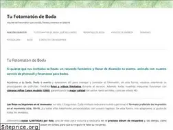 Sites similar to tufotomatondeboda.com