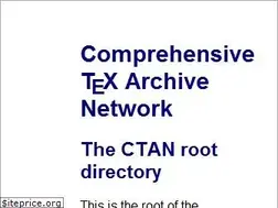 Sites similar to tug.ctan.org
