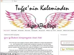 Sites similar to tugceninkaleminden.blogspot.com