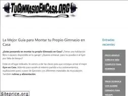 Sites similar to tugimnasioencasa.org