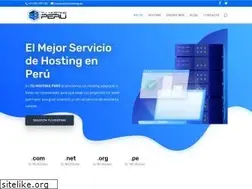 Sites similar to tuhosting.pe