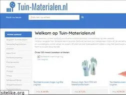 Sites similar to tuin-materialen.nl