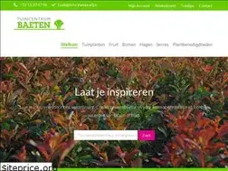 Sites similar to tuincentrumbaeten.be