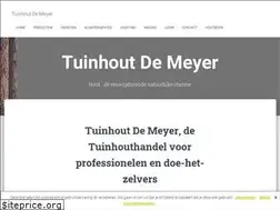 Sites similar to tuinhoutdemeyer.be