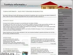 Sites similar to tuinhuis-informatie.nl