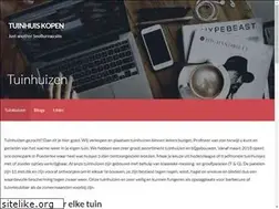Sites similar to tuinhuizennl.be