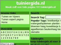 Sites similar to tuiniergids.nl