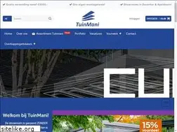 Sites similar to tuinmani.nl