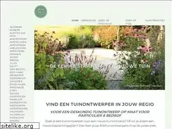 Sites similar to tuinontwerpers.nl